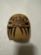 YAMANAKA KUMIKI WORKS Daruma Kumiki Wooden Puzzle Vintage Retro Collectible picture