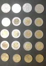 1991,1996,1997,1998,1999 GHANA 50,100,500 Cedis LOT OF 20 Coins-KM#31,KM#32,KM34 picture