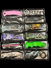 Wholesale Set of 12 Brand New Spring Assisted pocket knife picture