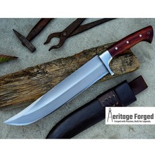 Hunting Bowie-13 inches Long Blade combat knife-Tactical-survival Bowie-Forged picture