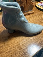 Vintage Victorian Ladies Shoe Vase picture