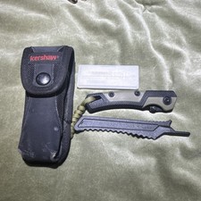 Kershaw Lonerock RBK 2 Linerlock Folding Knife Skinning Caping Blade picture