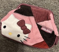 Sanrio Smiles 2005 Hello Kitty Patchwork Coin Purse Organizer picture
