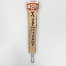 Three Creeks Brewing Beer Tap Handle Knotty Blond Ale Firestorm Red 11