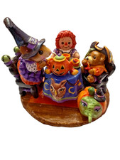 Wee Forest Folk Retired Artist OAK Halloween Tea For Three picture
