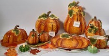 Heritage Harvest Pumpkin Ceramic Thanksgiving Collection – Choose Your Piece picture