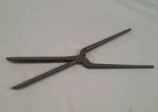 Vintage Metal Curling Iron - ACIER ADORATION - Made in France picture