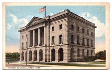 ANTQ Federal Building, Laredo, Texas Postcard picture