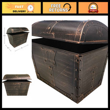Large Plastic Treasure Chest for Classroom Rewards, Pirate Party Goody Box, 1 Pa picture