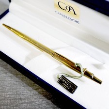 Mint CARAN d'ACHE Madison Gold Ballpoint Pen Vintage Switzerland picture