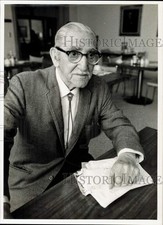 1975 Press Photo Joe Smith, surviving member of Smith and Dale vaudeville comedy picture