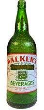 Antique Walker’s Middlesex Fells Springs Quart Bottle ACL Melrose Massachusetts picture