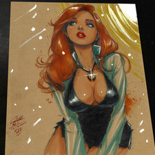 Mary Jane Watson Art Print Signed 8.5x11 | Art by Keyeske picture