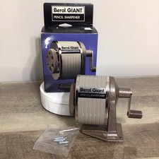 Vintage Berol Giant APSCO Manual 6-Hole Pencil Sharpener Wall/Desk Mount picture
