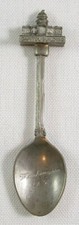 Vintage WAPW Washington D.C. Capitol Building Silver Plated Collector Spoon picture