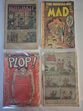 PLOP #1 1973 Nostalgic MAD #2 #3 Sad Sack #286 Vintage Comic Lot picture
