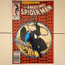 Marvel The Amazing Spider-Man #300 (1988) David Michelinie Newsstand Variant picture