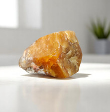 166g Rare Natural Raw Heliodor Beryl Crystal Golden-Brown Rough Specimen Mineral picture