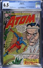 Atom #1 - DC Comics 1962 CGC 6.5 1st appearance of Plant Master and Maya. Letter picture