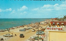 Ontario, Canada Postcard Vintage c1950 East of Wasaga Beach, Georgian Bay Cars N picture