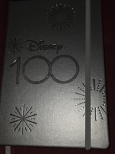 NEW Disney 100th Anniversary Silver Notebook Journal -EXTREMELY RARE picture