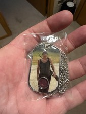 AMC The Walking Dead Carol Melissa McBride Limited Edition Costume Relic Dog Tag picture