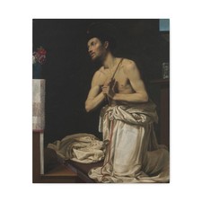 Filippo Tarchiani - Saint Dominic in Penitence - ca. 1607 - Canvas Wall Art picture