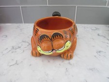 Rare  1981 Vintage Enesco Garfield Cat Ceramic Planter picture
