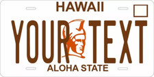 Custom State License Plate Personalized With Your Text Car Novelty Plate Only picture