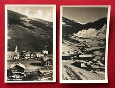 2 x Photo Postcard Gerlos in Tyrol around 1930 Local Views with Winter View (90415 picture