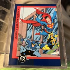 1993 DC COSMIC TEAMS Skybox Comp 150 CARD SET AQUAMAN WONDER WOMAN BATMAN Exc picture