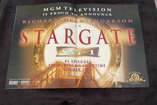 STARGATE SG-1 with RICHARD DEAN ANDERSON 1995 MGM ad & RICKI LAKE at No. 1 picture