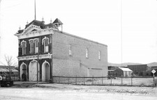 Tombstone AZ O.K. Corral City Hall Earp Clanton Battle RPPC Postcard 1940s picture
