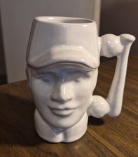 1978 Frankoma Toby Baseball Player Mug - #602 picture
