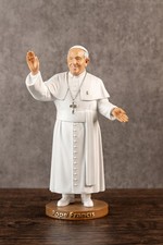 Pope Francis Resin Statue 10 H (25cm) picture