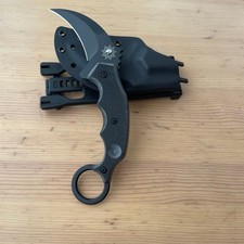 Fox Kuku Hanuman Karambit FX-636T Tactical Knife N690Co Steel G10 Handle picture