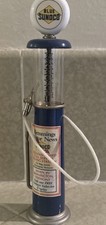VINTAGE HEMMINGS MOTOR NEWS BLUE SUNOCO GAS PUMP NOVELTY DISPENSER MADE USA picture