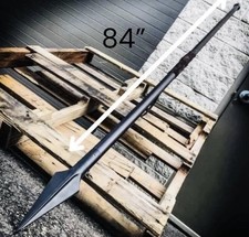 Medieval 300 Spartan Spear Hand Forged Spear Ottoman Style Viking Metal Spear picture