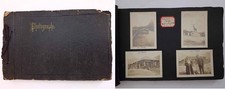 1923-1925 antique PHOTO ALBUM travel NIAGARA FALLS ny MANCHESTER vt SCHENECTADY picture