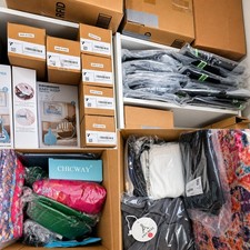 reseller box overstock assorted clothing retail shelf pulls liquidation lot picture