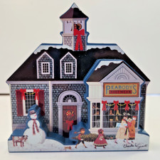 CHARLES WYSOCKI'S THE VILLAGE COBBLER  HOMETOWN CHRISTMAS HOUSE 2001 #A1813 picture