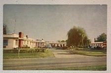 Postcard Ashtabula Ohio Ronny-Dick Motel Hotel c1950s Exterior View c1950s picture
