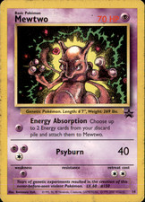 Pokemon | Mewtwo | 14 | Black Star Promo | WOTC | 2000 picture