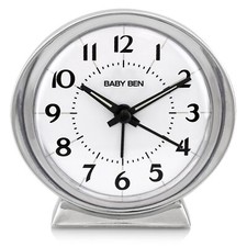 Westclox Baby Ben Classic Alarm Clock Retro Design Loud Alarm Portable 1964 picture