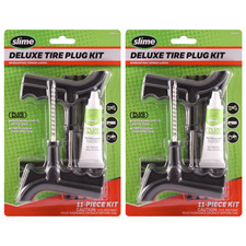 2-Pack Slime 11-Piece Deluxe Tire Plug Kit with Plug Bond 2040-a picture