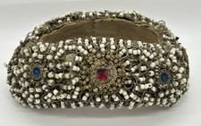 18-19th Century Bavarian Kranl Krönl Beaded Head Adornment Crown Form Headdress picture