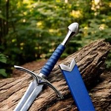 Glamdring Sword Replica LOTR Gandalf Sword Stainless Steel Cosplay Gift for Him picture