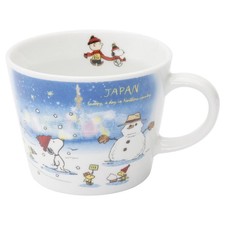 Snoopy World Travel Northern Japan Mug Cup 340ml PEANUTS Made in Japan New picture