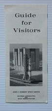 Vintage 1972 NASA KENNEDY SPACE CENTER BROCHURE SPACE SHUTTLE SATURN ROCKET MOON picture