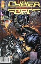 Cyberforce (Vol. 2) #27 (Newsstand) VF; Image | Guest-Starring Joe Quesada's Ash picture